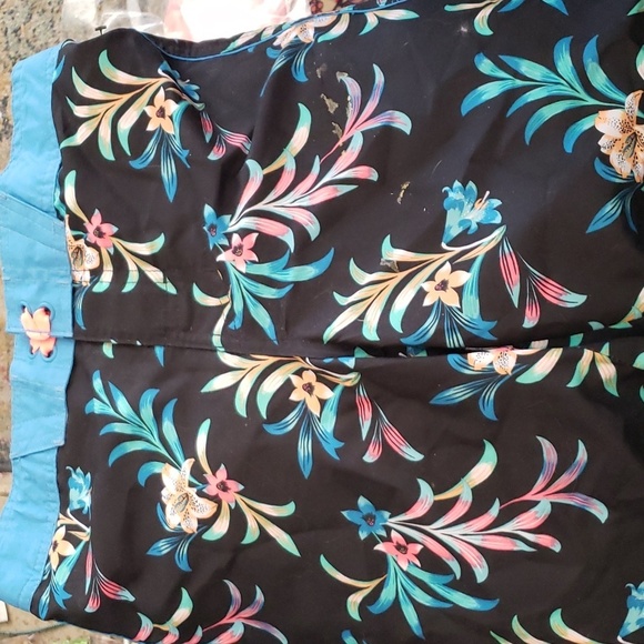 Art Class Tropical Print Swim Trunks Size 12 NWOT - Picture 1 of 11
